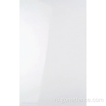 Белые глянцевые водонепроницаемые настенные панели ПВХ ванной комнаты